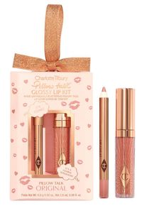 Charlotte Tilbury - PILLOW TALK MINI GLOSSY LIPS DUO - PILLOW TALK - Brilho labial
