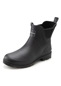 ELBSAND Dames Rubberen laarsje in zwart ,maat 35, Witt, 100% Kunststof