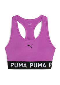 Puma, Damer, Sports-BH '4Keeps', Orkidee / Sort / Hvid, Størrelse XL