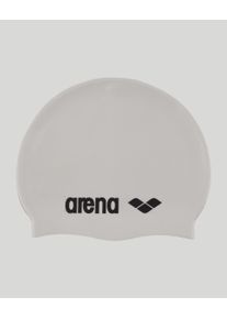 arena Swim Cap - Unisex - White-black - Size: One size fits all - Classic Silicone Cap