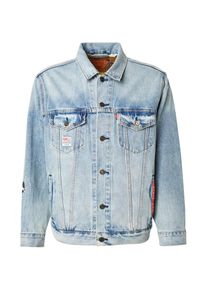 Levi's LEVI'S Casaco meia-estação 'TS TYPE III' em azul Tamanho XS Estampado com motivo