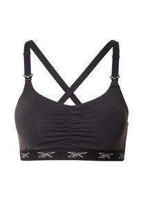 Reebok, Damer, Sports-BH, Sort / Hvid, Størrelse L