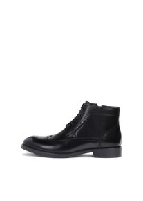 Kazar Botas com atacadores em preto Tamanho 40 Simples
