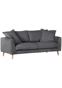 Landscape Bigsofa , Anthrazit , Textil , Uni , 220x69x100 cm , Typenauswahl, Stoffauswahl, Hocker erhältlich, Armteil links, Armteil rechts , Wohnzimmer, Sofas & Couches, Sofas, Bigsofas
