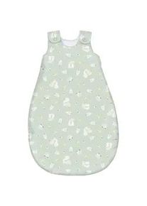 Avelia Babyschlafsackset , Grün, Weiß , Textil , Tier , Füllung: Vlies,Vlies , Gr. 68/74 , Oeko-Tex® Standard 100, Made in Europe , Schlafen, Babytextil-Kollektionen