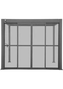 Gardenson Schiebetür - Deluxe/Classic , Anthrazit , Metall, Kunststoff , 360 cm , Sonnenschutz, Pavillons
