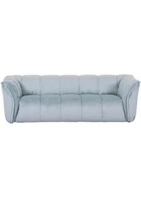 Mid.you Bigsofa , Mintgrün , Textil , 220x67x106 cm , Rücken echt , Wohnzimmer, Sofas & Couches, Sofas, Textilsofas