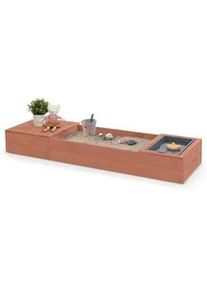Muddy Buddy Sandkasten , Holz , 45x20x150 cm , EN 71, FSC 100% , mit Holzschutz vorbehandelt , Spielzeug, Holzspielzeug