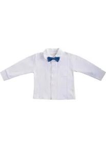 Patinio Festtagsbekleidung , Blau, Weiß , Textil , Gr. 74 , Langarm , Babykleidung, Festliche Babybekleidung