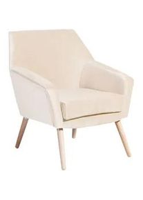 Max Winzer Sessel , Creme, Buchefarben , Textil , Buche , 67x81x71 cm , Goldenes M, Made in Europe , Wohnzimmer, Sessel, Sonstige Sessel
