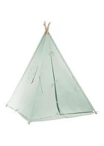 Ambia Garden Spielzelt , Grün , Holz, Textil , Fichte , 120x160x120 cm , EN 71, CE, FSC 100% , Spielzeug, Kinderzelte