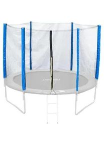 Jawinio Sicherheitsnetz Trampolin 244 cm Blau , Kunststoff , 244x244 cm , Outdoor Spielzeug