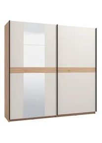 Stylife Schwebetürenschrank , Kaschmir, Eiche Artisan , Glas, Holzwerkstoff , 220x217x62 cm , Beimöbel erhältlich , Schlafzimmer, Komplette Schlafzimmer und Serien, Schlafzimmerserien