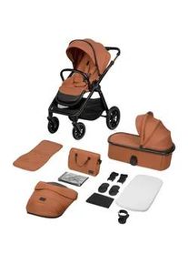 lionelo Kinderwagenset , Cognac , 2-teilig , 62x115x94 cm , EN 1888 , Baby on Tour, Kinderwagen, Kombikinderwagen