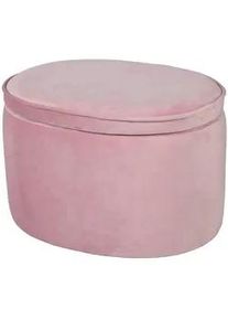 Roba Kinderhocker , Rosa , Textil, Holzwerkstoff , oval , 42x27x33 cm , Stauraum , Spielzeug, Sonstiges Spielzeug