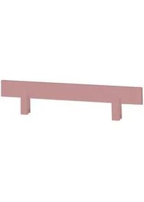 Mid.you Bettschutzgitter , Rosa , Holz , Kiefer , vollmassiv , 100x22.5x4 cm , Babysicherheit, Bettschutzgitter