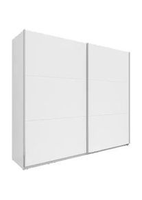 Boxxx Schwebetürenschrank , Weiß , Holzwerkstoff , 3 Fächer , 250x216x64 cm , Schlafzimmer, Komplette Schlafzimmer und Serien, Schlafzimmerserien