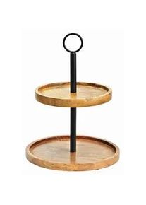 Etagere , Holz , 25.0x31.0x25.0 cm , Geschirr, Tischkultur & Serviergeschirr, Etageren