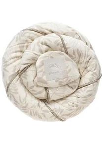 Wickelkinder manduca Tragetuch , Creme , Textil , Floral , 60x510 cm , Gots, Handmade Quality, Made in Turkey , atmungsaktiv, elastisch , Baby on Tour, Babytragen & Tragetücher