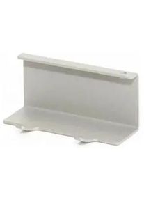 HKT Hakenleiste , Grau , Metall , 8.5x3.8x4.4 cm , Haushalt & Kleinelektro, Reinigung, Möbelpflege