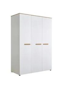 My Baby Lou Babykleiderschrank , Weiß, Eiche Artisan , Kunststoff , 4 Fächer , 0 Schubladen , 135x195x60 cm , Babymöbel & Kindermöbel, Babyzimmer, Babyzimmer-Serien