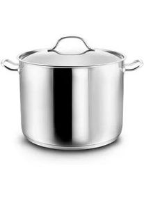 Kopf Kochtopf Gigantos, Edelstahl, induktion, 15 Liter, Ø 30 cm , Silberfarben , Metall , Rund , breiter Schüttrand , Kochen, Töpfe, Kochtöpfe