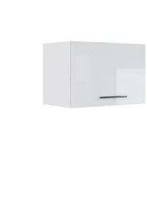 VICCO Badschrank Fame-Line Weiß Hochglanz 60 x 40 cm Flach , Weiß Hochglanz, Weiß , Holzwerkstoff , 2 Fächer , Rechteckig , 60x40x34.1 cm , Badezimmer, Badezimmerschränke, Hängeschränke