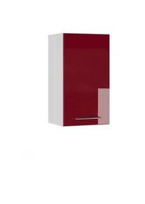 VICCO Badschrank Fame-Line Bordeaux Hochglanz 40 x 72 cm , Bordeaux, Weiß , Holzwerkstoff , Rechteckig , 40x72x34.1 cm , Badezimmer, Badezimmerschränke, Hängeschränke