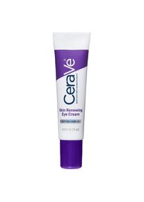 CeraVe - Skin Renewing Crema Contorno Occhi Peptidi, Con Complesso di Peptidi, 3 Ceramidi Essenziali, Niacinamide e Caffeina, Per i Primi Segni