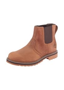 Timberland, Damen, Chelseaboots &raquo;LARCHMONTMID CHELSEA BOOT&laquo; Stiefelette, Winterschuhe, Ankle Boots, Saddle, 43,5, Saddle, Trendige Chelseaboots von 