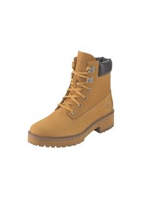 Timberland, Damen, Schn&uuml;rboots &raquo;CARNABY COOL MID LACE UP BOOT&laquo; Winterstiefel, Schn&uuml;rstiefel, Winterschuhe, WHEAT, 42, WHEAT, Stylische Schn&uuml;rboots von