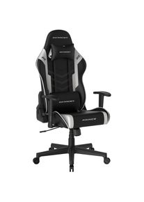 MCA furniture , Gaming-Stuhl »DX Racer Prince Gamingchair« (Set) 1 Stk. Kunstleder Gaming, Racing, Design, Lordose, Kissen, Armlehne, drehbar,...