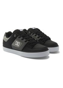 DC Shoes , Sneaker »Pure« , Black/White/Armor , 13(47) , 13(47) , Leder-, Nubukleder- oder Wildlederobermaterial...
