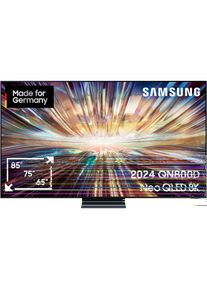 Samsung , QLED Mini LED-Fernseher »GQ65QN800DT« 163 cm/65 ′′ 8K Ultra HD Smart-TV Neural Quantum 8K AI Gen2 Prozessor, bis zu 165Hz, AI Upscaling,...