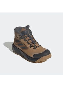 adidas terrex, Damen, Winterboots &raquo;WINTER LEATHER MID CUT RAIN.RDY COLD.RDY&laquo; Winterschuhe, Winterstiefel, Snowboots, wasserdicht, Cardboard / Carbon /