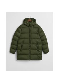 Gant , Steppmantel »ACTIVE CLOUD MID LENGTH« Puffermantel, regular fit, abnehmabre Kapuze, 2-Wege-Reißverschluss , COUNTRY GREEN , XXL , XXL ,...