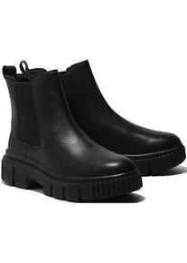 Timberland, Damen, Chelseaboots &raquo;GREYFIELDMID CHELSEA BOOT&laquo; Winterstiefel, Schn&uuml;rstiefel, Winterschuhe, Stiefelette, schwarz, 36, schwarz, Stylische 