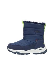 Kangaroos , Kinder,Jugendliche , Winterboots »K-FR FLOKI RTX« Winterschuhe, Winterstiefel, Snowboots , dk navy/lime , 40 , 40 , Modische...