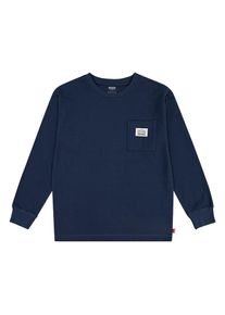 Levi's® kids Levi's Kids , Kinder,Juegendliche , Langarmshirt »LVB LONG SLEEVE POCKET TEE« mit Brusttasche, for Boys , DRESS BLUES , 4 (104) , 4 (104) ,...