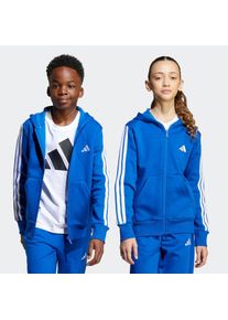 adidas Sportswear , Jungen , Kapuzensweatshirt »J 3S FL FZ HD« , Royal Blue / White , 164 , 164 , Eine Kapuzenjacke im klassischen 3-Streifen Look...