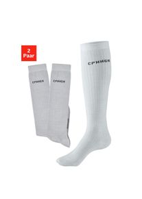 Copenhagen Studios , Kniestrümpfe Packung, 2 Paar tlg. mit weicher wärmender Wolle , 2x grau meliert , 43-46 , 43-46 , Weiche Wollkniestümpfe in...
