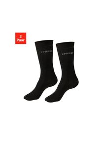 Copenhagen Studios , Basicsocken Packung, 2 Paar tlg. gerippt, mit wärmender Wolle , 2x schwarz , 43-46 , 43-46 , Gerippte Socken mit wärmender Wolle