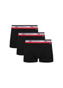 Fila , Boxershorts »MAN BOXER SHORTS« 3er Pack, elastischer Logo-Webbund, ohne Eingriff , schwarz , L , L , BOXER von Fila