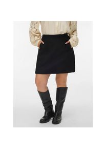 Vero Moda Curve , Minirock »VMCFORTUNEALLISON SHORT SKIRT GA CUR NOO« , Black , 46 , 46 , Minirock von Vero Moda Curve