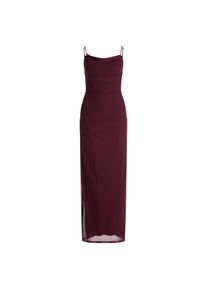 Vera Mont , Abendkleid »Abendkleid mit Spitzeneinsatz« , Wild Ruby , EURO , 34 -EURO , 34 , Passform: Slim Fit