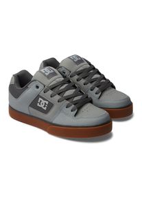 DC Shoes , Herren,Damen , Sneaker »Pure« , Carbon/Gum , 12,5(46,5) , 12,5(46,5) , Leder-, Nubukleder- oder Wildlederobermaterial...
