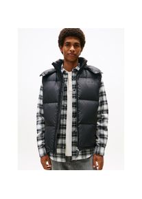 Tommy Jeans , Steppweste »ALASKA DOWN VEST« Regular fit mit abnehmbarer Kapuze , Black , L , L , Steppweste von Tommy Jeans