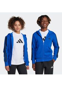 adidas Sportswear , Jungen , Kapuzensweatshirt »J 3S FL FZ HD« , Royal Blue / Black , 176 , 176 , Eine Kapuzenjacke im klassischen 3-Streifen Look...