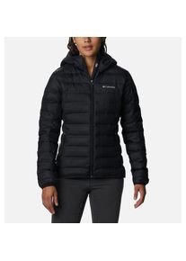 Columbia, Damen, Daunenjacke &raquo;Lake 22 II Down Hooded Jacket&laquo; &Uuml;bergangsjacke die Wasserabweisend ist, black, XL, black, Daunenjacke von Columbia