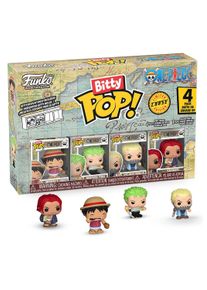 One Piece - Luffy Bitty POP! 4PK - Funko Pop - multicolor - Onesize - 100% PVC